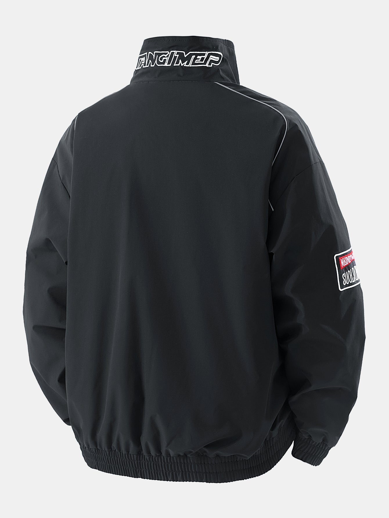 Relax Fit Embroidered Racing Jacket