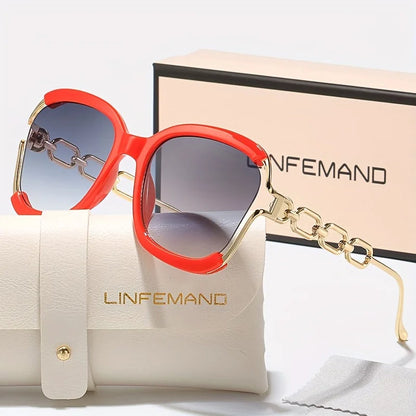Empress Chain-Link Sunglasses