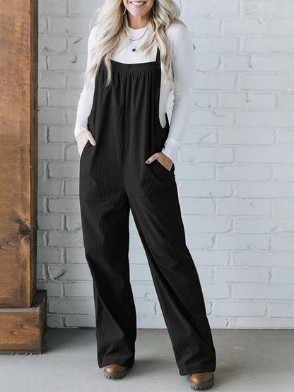 Loose Fit Overalls