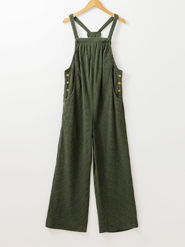 Loose Fit Overalls