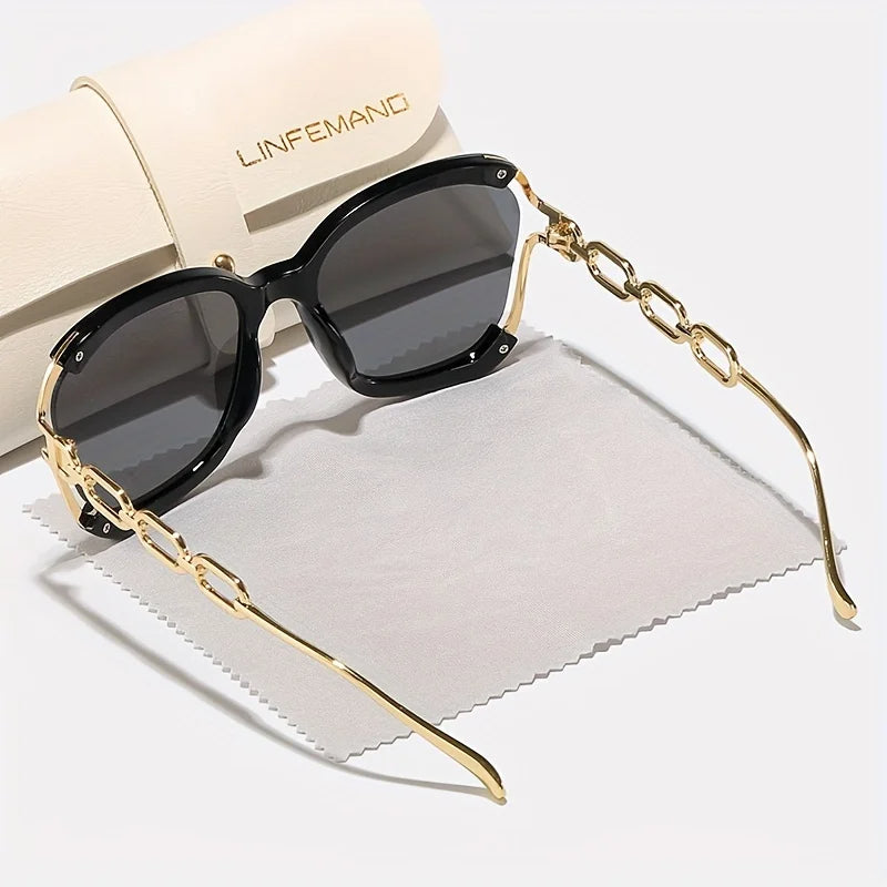 Empress Chain-Link Sunglasses