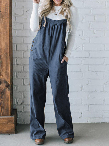 Loose Fit Overalls