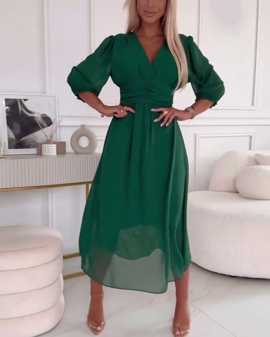 Isadora Drape Dress