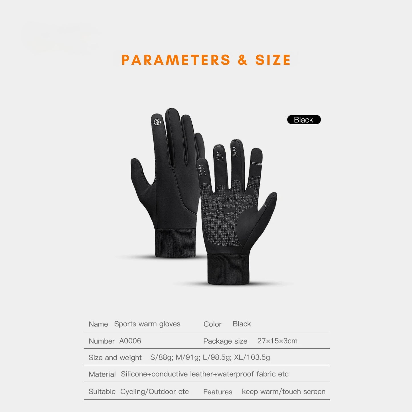 FROSTGUARD Water Resistant Thermal Gloves