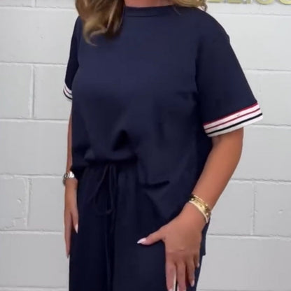 The Milan Stripe Set