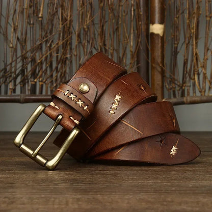 Atlas Buffalo Leather Belt
